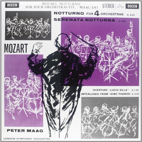 Peter Maag/Mozart-Notturno For Four Orche
